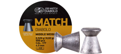JSB MATCH Middle Weight 4.49mm