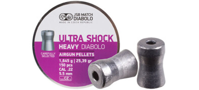 JSB ULTRA SHOCK HEAVY 5.52mm