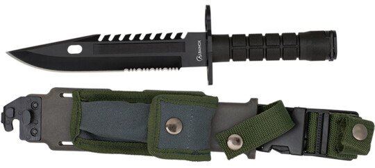 ALBAINOX Survival Knife Black (32442)