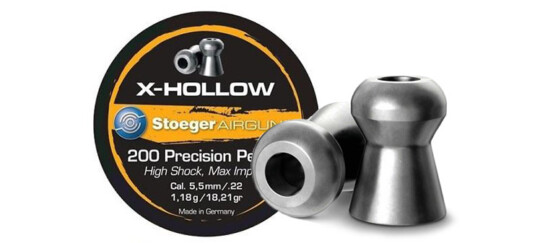 Βολίδες STOEGER X-HOLLOW 5.5mm