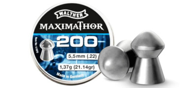 Βολίδες WALTHER MAXIMATHOR 5.5mm
