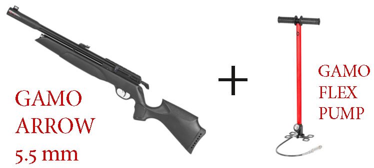 GAMO ARROW 5.5mm + ΤΡΟΜΠΑ GAMO ARROW 5.5mm + ΤΡΟΜΠΑ
