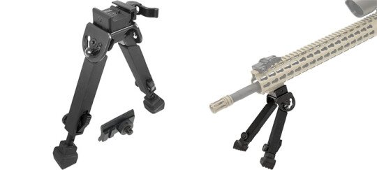 UTG Rubber Armored Quick Detach Bipod