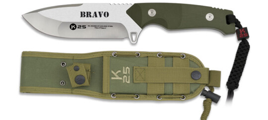 Μαχαίρι K25 Bravo green 12.5cm (32260)