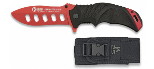 K25 Contact Trainer Pocket Knife Red