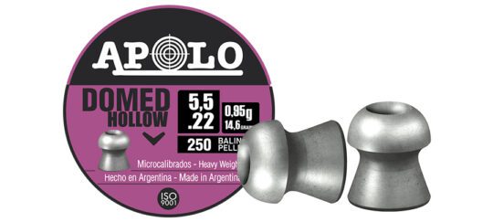 APOLO DOMED HOLLOW 5.5mm