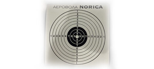 Χάρτινοι στόχοι NORICA 14×14